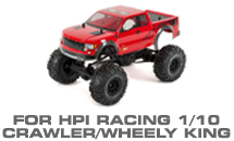 Hop-up Parts for HPI Crawler King & Wheely King