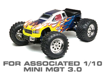 Hop-up Parts for Associated Mini MGT 3.0