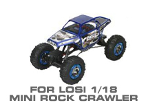 Hop-up Parts for Losi 1/18 Mini-Rock Crawler