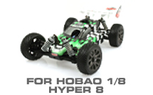 Hop-up Parts for Hobao Hyper 9