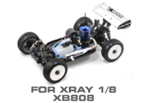 Hop-up Parts for Xray 808