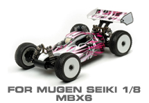 Hop-up Parts for Mugen MBX6