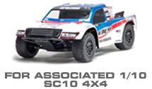 Hop-up Parts for Associated SC10 4X4