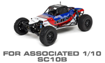 Hop-up Parts for Associated SC10B