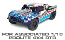 Hop-up Parts for Associated ProLite 4x4