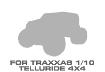 Hop-up Parts for Traxxas 1/10 Telluride 4x4
