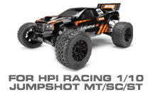 Hop-up Parts for HPI Jumpshot (MT, SC & ST V1 only)