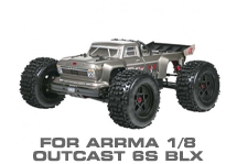 Hop-up Parts for Arrma 1/8 Outcast 6S BLX