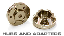 Rock Crawler Wheel Hex Hubs & Nuts