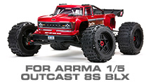 Hop-up Parts for Arrma 1/5 Outcast 8S BLX