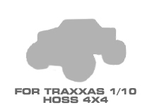 Hop-up Parts for Traxxas 1/10 Hoss 4X4