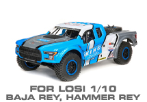 Hop-up Parts for Losi 1/10 Baja Rey, Hammer Rey & Rock Rey