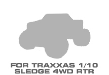 Hop-up Parts for Traxxas 1/8 Sledge