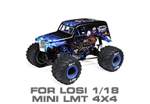 Hop-up Parts for Losi 1/18 Mini LMT 4x4 Brushed Monster Truck RTR